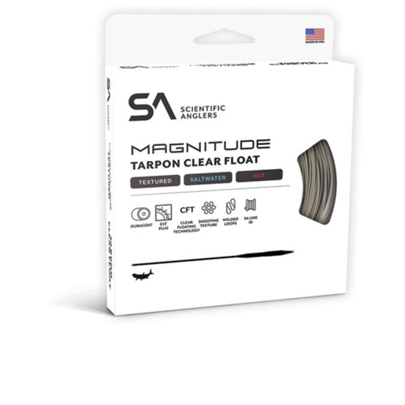 SA Magnitude Textured Tarpon 12 Clear Float Tip – AvidMax