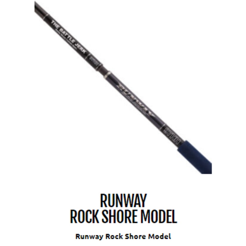 Xesta Runway Rock Shore Model – 10H The Battle Blaze (3 piece rod)