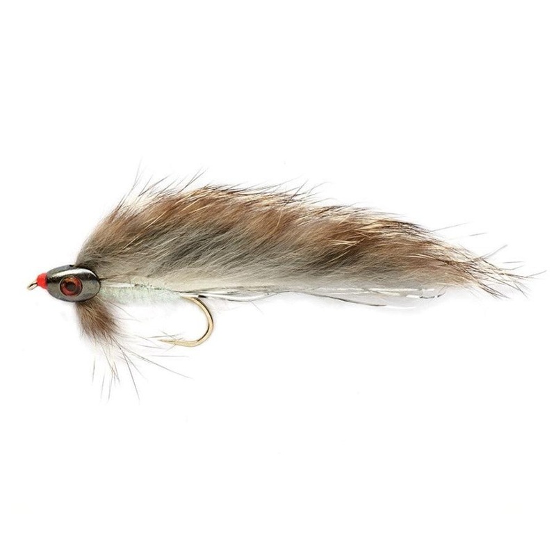 Fulling Mill Flies Zonker Skullhead Streamer Natural 4