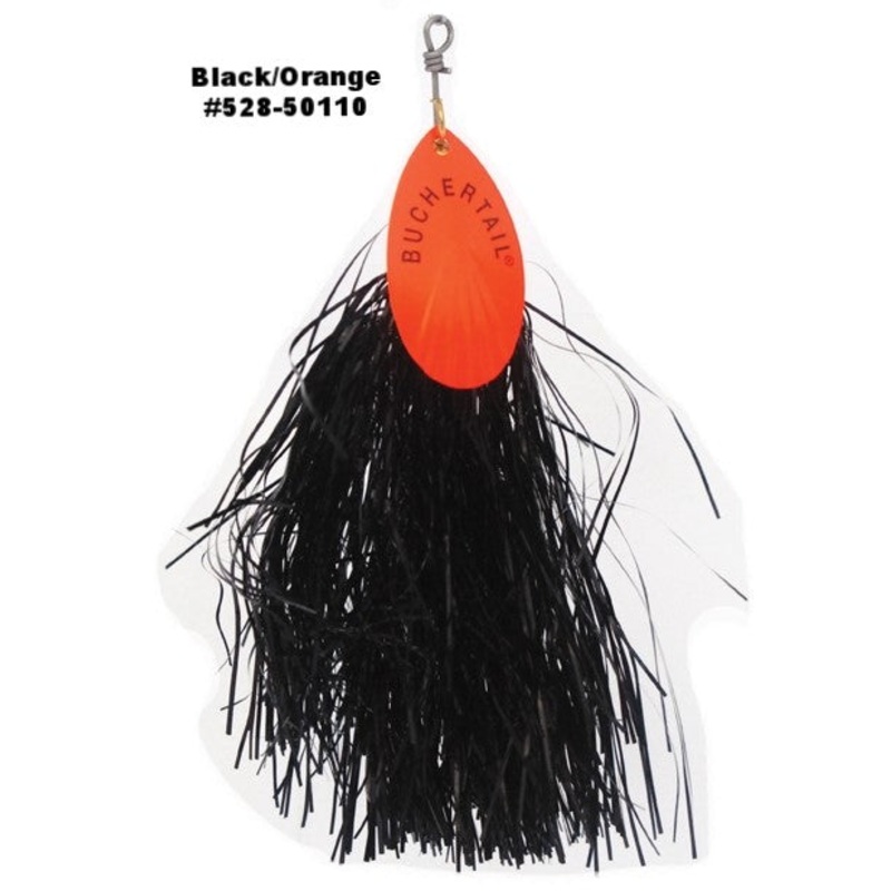 500 TINSEL BUCHERTAIL Black/Orange