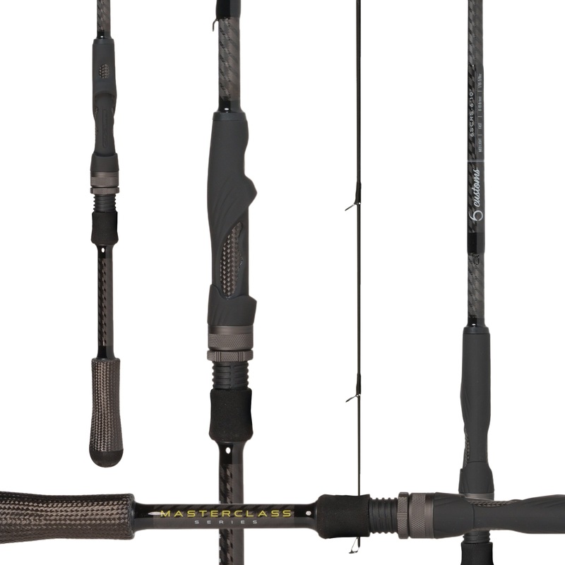 6 Customs – Masterclass Series – 6’10” Rod – Medium-Light, Fast (Spinning) EVA Slim