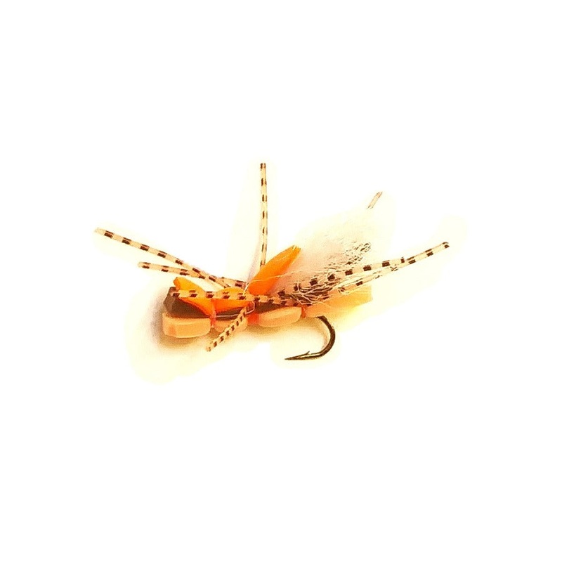 Solitude Flies Cloud 9 Hopper Foam Dry Fly Black 10