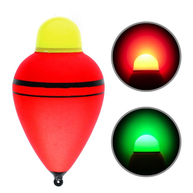 2 X50/ 70/90g  Night Glowing Squid Float Luminous Bobber Electronic Float Fishing Tackle 2x 50g