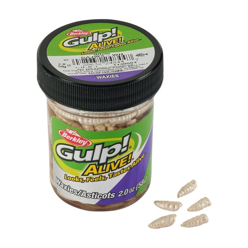 Berkley Gulp! Alive! Waxies (Jar) White