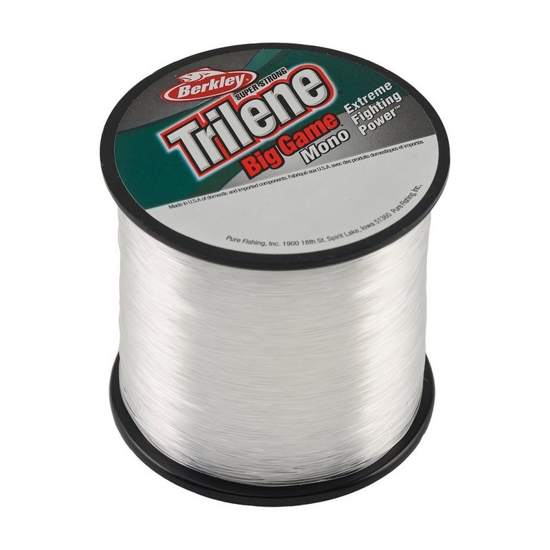 Berkley Trilene Big Game Mono Line | 1554Mt / 1700Yd | Clear | 0.27MM | 3.6Kg (8.0Lb)