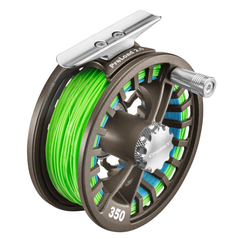 CHEEKY PRELOAD 2.0 350 FLY REEL 5-6 Moonstone