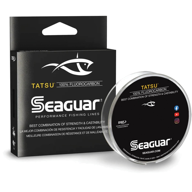 Seaguar Tatsu Fluorocarbon – Bulk Spools 8 lb. 1000yd