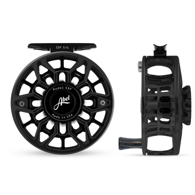 Abel SDF Ported Reel Black 5/6