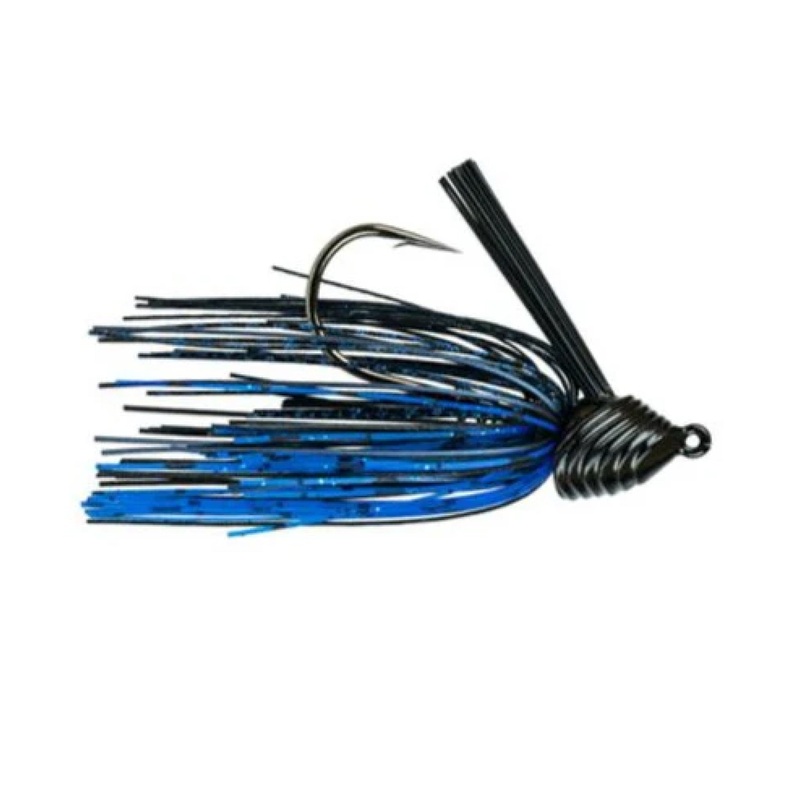 Divine Scrape Grass Jig – Black N Blue 1 3/8oz.