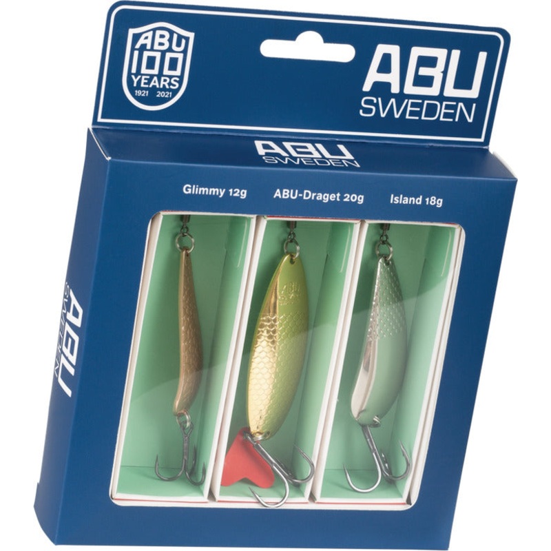 Abu Garcia | 100 Year Edition | Retro Spoon 3 Pack