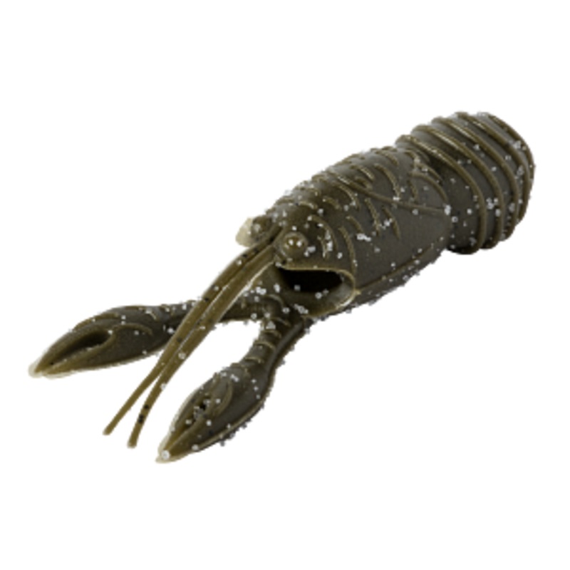 Great Lakes Finesse 2.5″ Juvy Craw (7 pk) 2.5″ Green Pumpkin Float