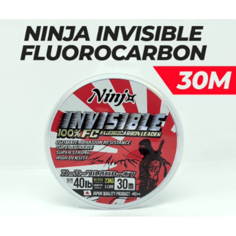 NINJA INVISIBLE FLUOROCARBON LEADER #20LB