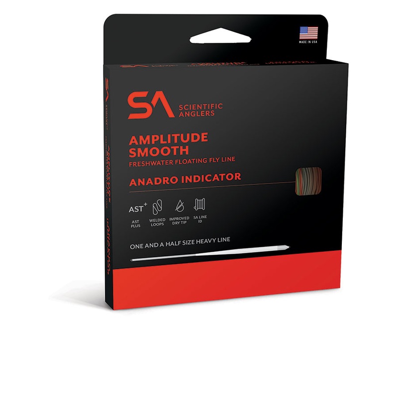 Scientific Anglers Amplitude Smooth Anadro Indicator Fly Line WF7F Floating