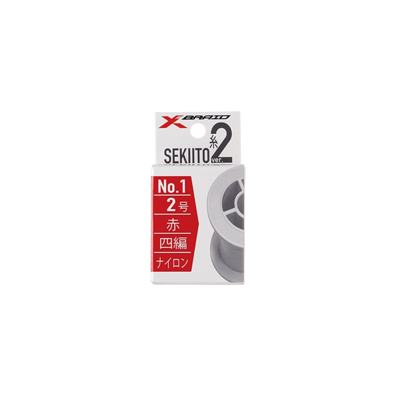 X-BRAID SEKI THREAD II #RED X053 Size: Red 2G