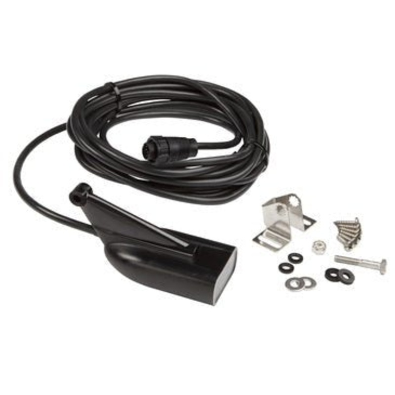 Lowrance 83/200/455/800khz Hdi Transom Mount Transducer 9-pin