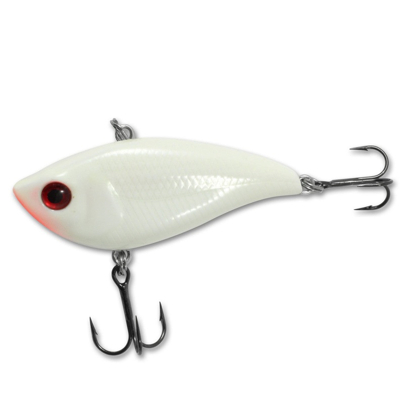 Northland Rippin’ Shad RS1-13 1/8 oz 1.5″ Glow White