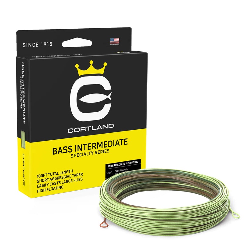 Cortland Specialty Series Bass Intermediate Fly LIne WF7I/F