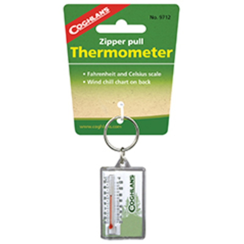 Zipper Pull Thermometer
