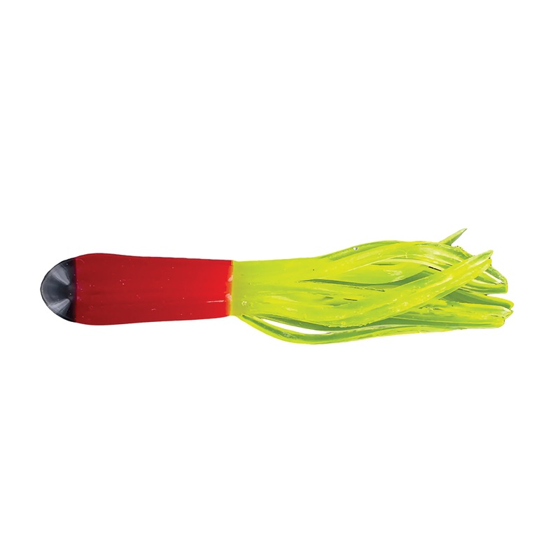 Big Bite 1.5″ Crappie Tubes Black Red Chartreuse 10 Pack