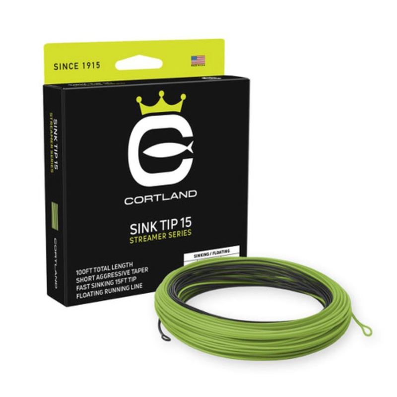 Cortland Streamer Sink Tip 15 Fly Line – AvidMax