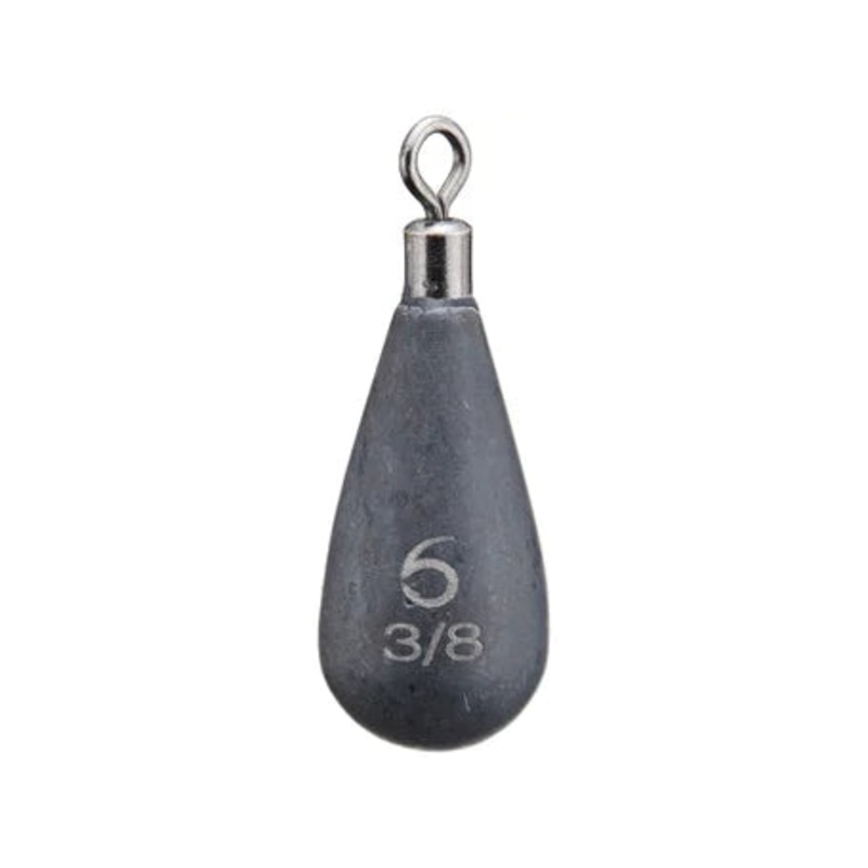 6th Sense Casting Series Tungsten Tear Drop Shot Weight 1/8oz – 4/pk