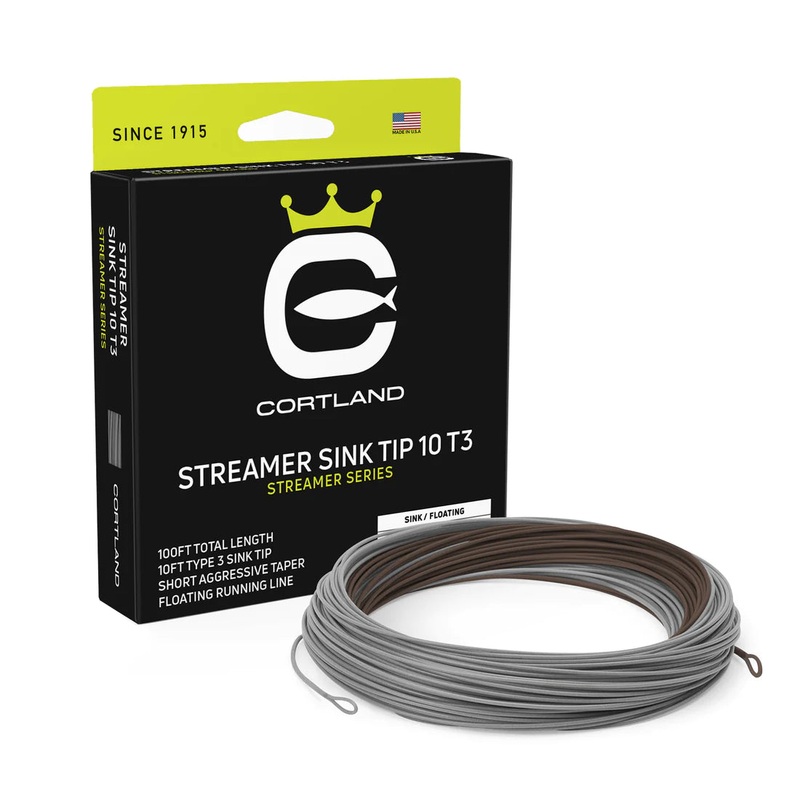 Cortland Streamer Sink Tip 10 T3 Fly Line WF5S/F Sinking/Floating