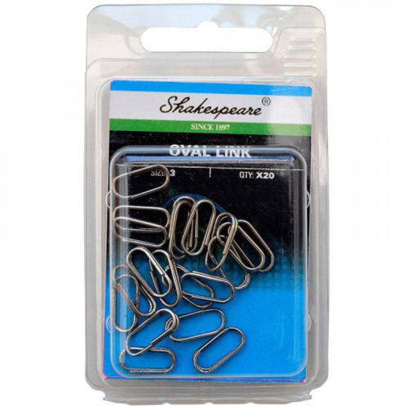 Shakespeare | Oval Link | 3/0 | 20PCS