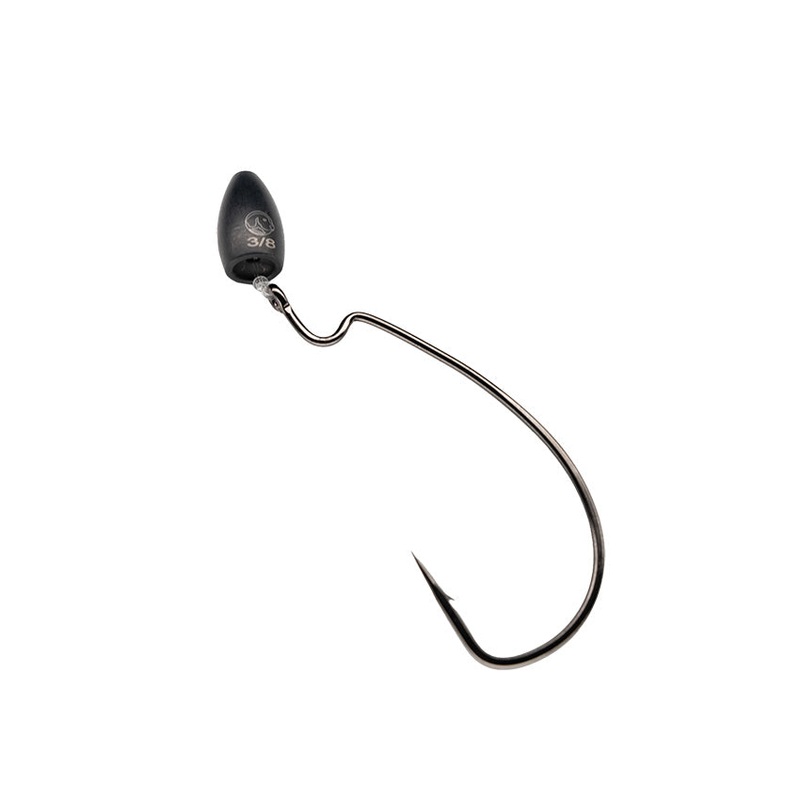 YDT Tungsten Flipping Weights Oxide Black 1/16oz