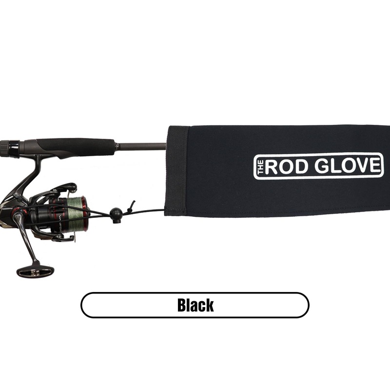 The Rod Glove Tournament Series Spinning Rod Cover Black 5.5″