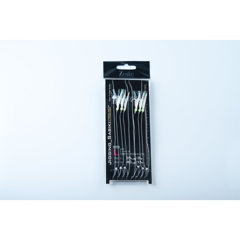 Zeake Original Jigging Sabiki Fishing Hooks SS