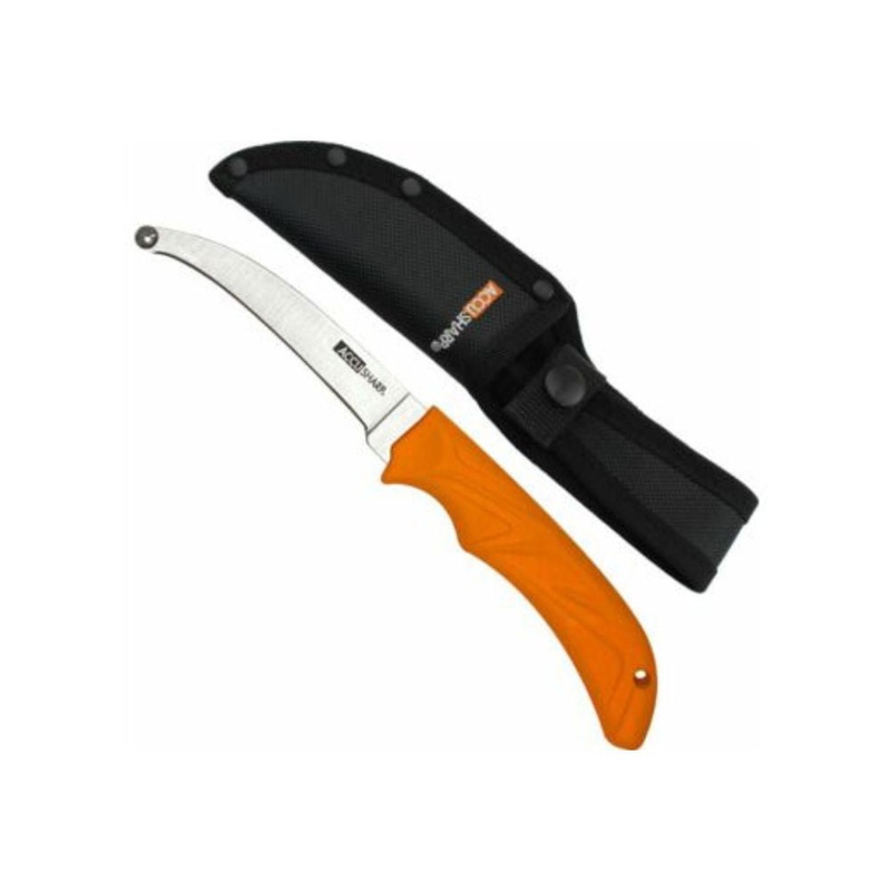 ACCUSHARP | ACCUZIP SKINNING KNIFE | 3.5″ BLADE | NON SLIP GRIP