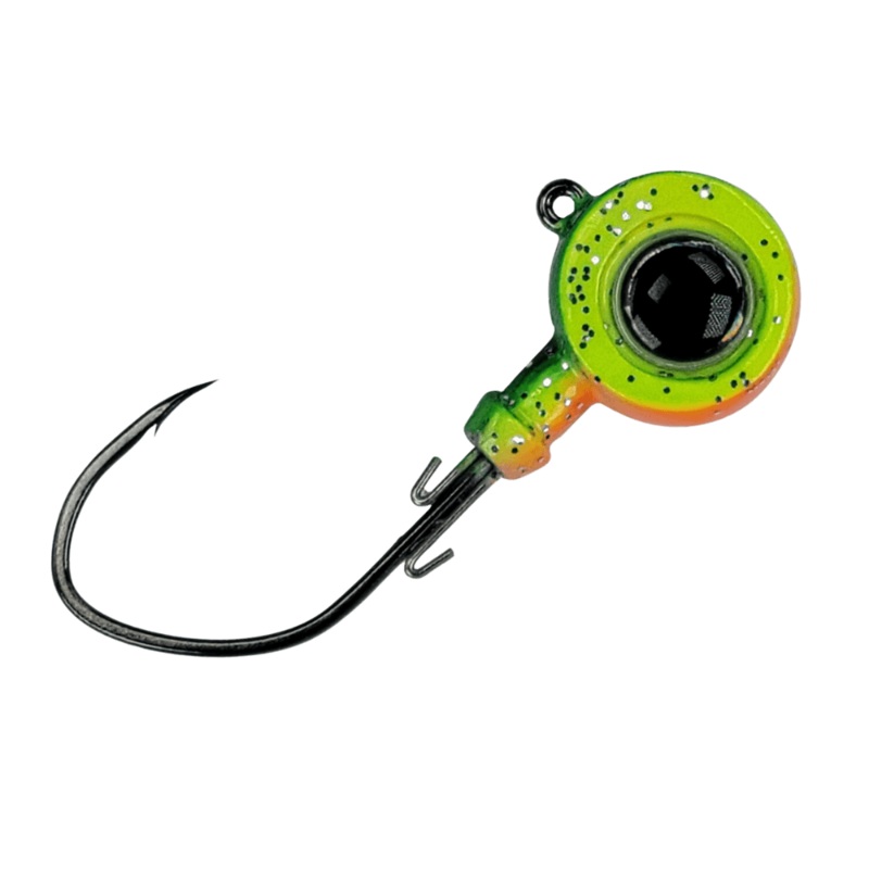 Gamakatsu Maxeye Jig Pill Head 1-8 Firetiger Sparkle