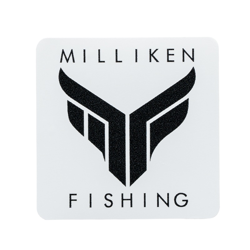 Milliken Fishing Decal 3″ x 3″