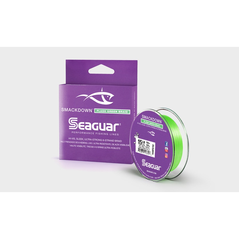 Flash Green Seaguar Smackdown Braid 10lb