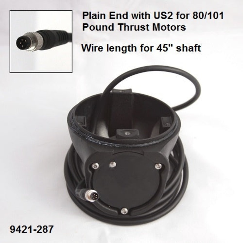Minn Kota PLN END HSG/TRNDCR ASY 4.0 | 80LB THRUST | 45″ | TRANSDUCER P/N: 9421-287