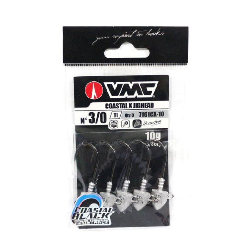 VMC Coastal X Jighead Hooks 7161CX | Qtt: 4-5 Per Pack 1 7 Gm