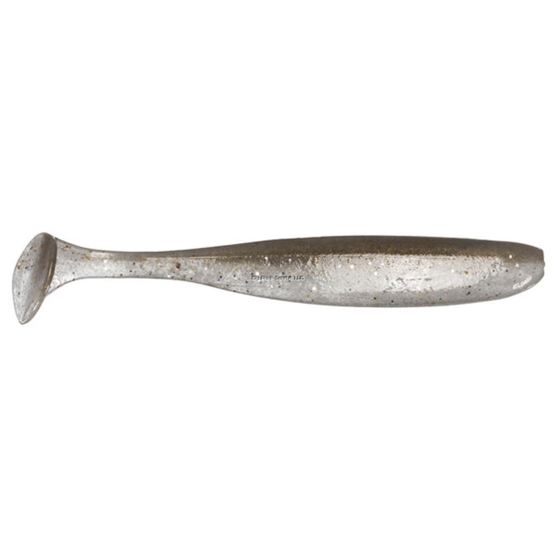 Keitech ES4429 Easy Shiner, Tenneesee Shad, 4″, Shad Shaped Paddletail Swimbait, 7Pk, Blister Pack, Squid Scent Infused