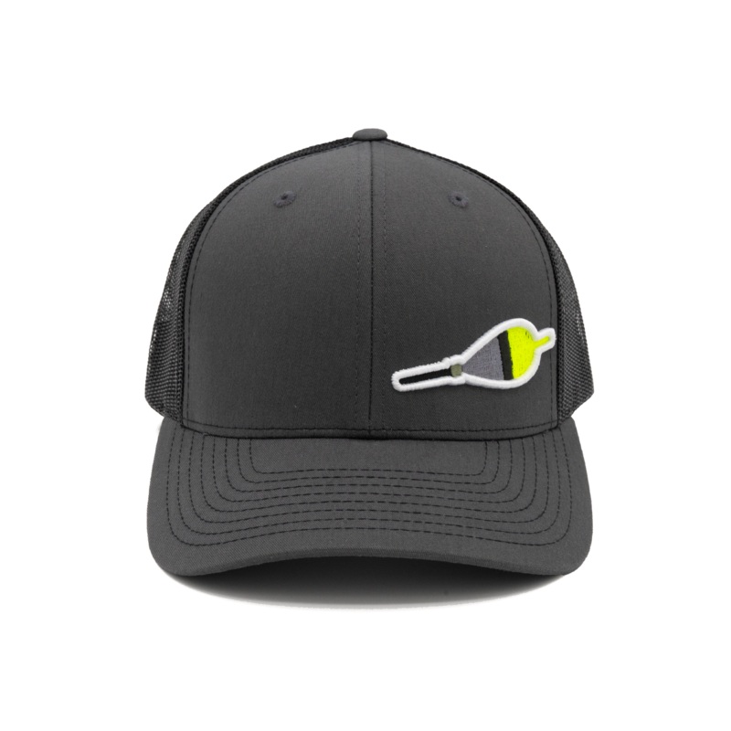 Addicted Float Trucker Hat (Chartreuse)
