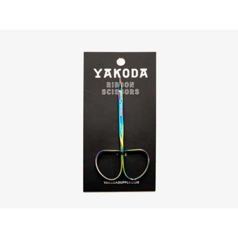 Yakoda Supply Ribbon Scissors – Titanium finish – AvidMax