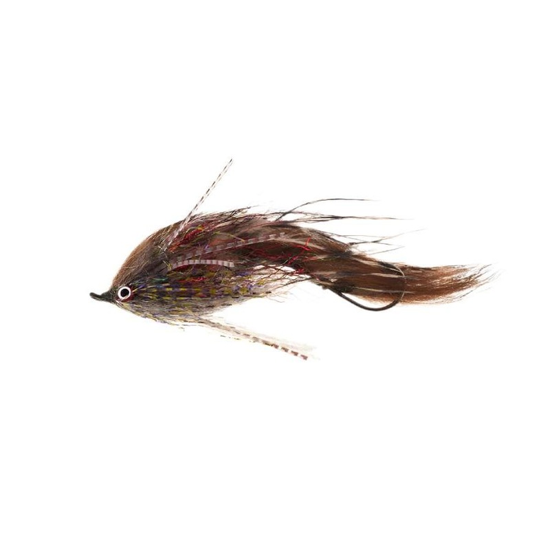 Aqua Flies Jerry’s WMD Sculpin Streamer Brown/Grey 4