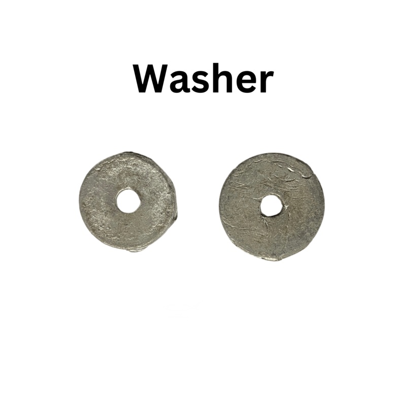Washer Fishing Sinker Weights | Fishing Weights | 20 Gm , 30 Gm | 5 Pcs Per Pack | 10 Pcs Per Pack | 20Gm 5