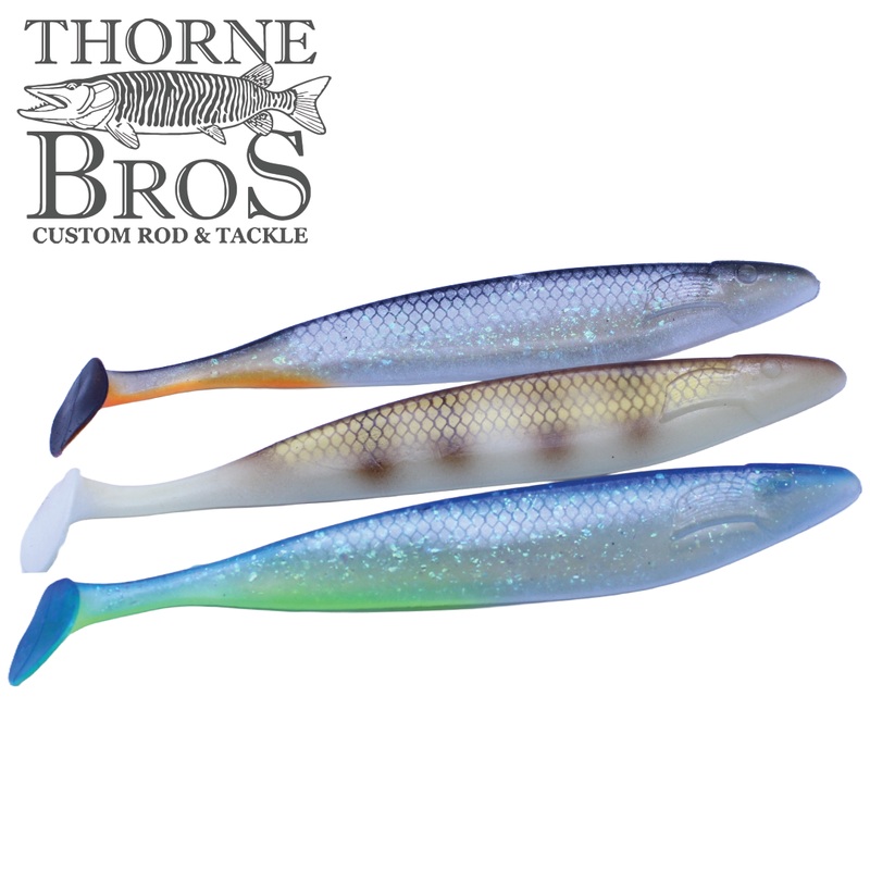 Action Plastics 15″ Shad – TB Custom TB Custom Mille Lacs