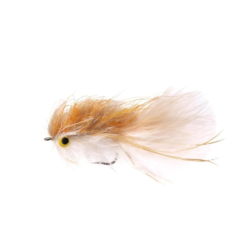 YFG Flies Poodle Diver Streamer Flesh/Cream 4