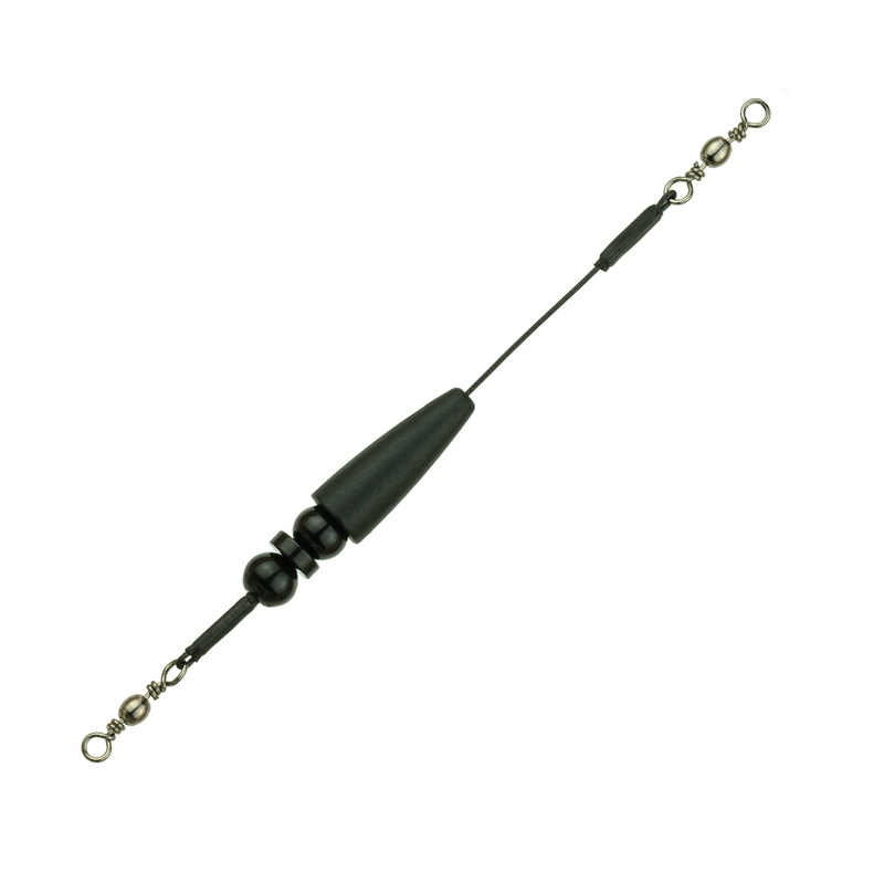 6th Sense Carolina Pre-Rig Tungsten Black 3/4oz.