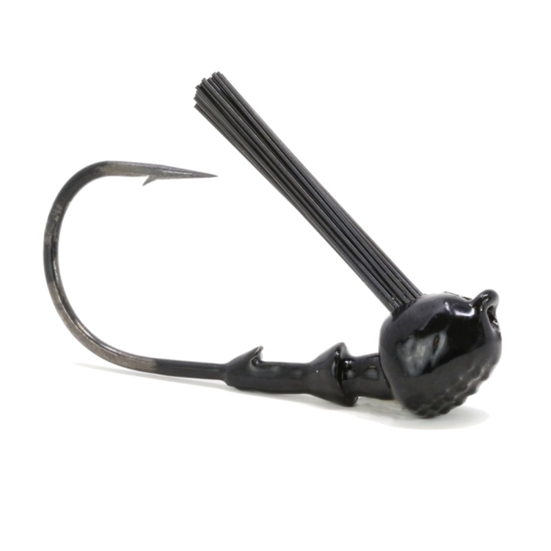 All Terrain Rattlin’ A.T. Jig Head (3 Pack) 3/8 oz. Black