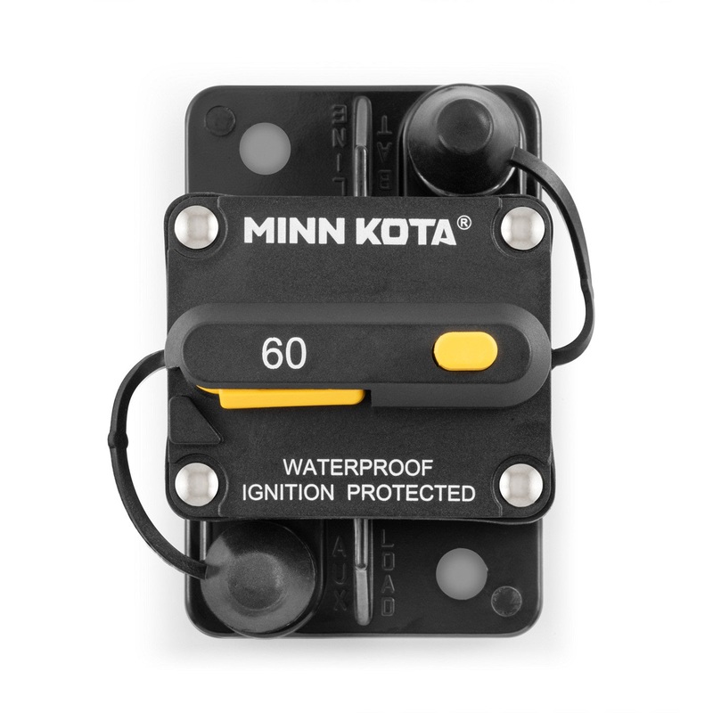 Minn Kota Mkr-27 60amp Waterproof Circuit Breaker Bulk Pack
