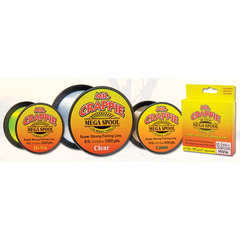 Mr. Crappie Monofilament Filler Spools