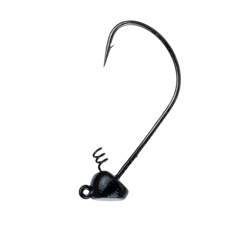 6th Sense Shakey Heads Black 1/4oz. (3/0) – 3/pk