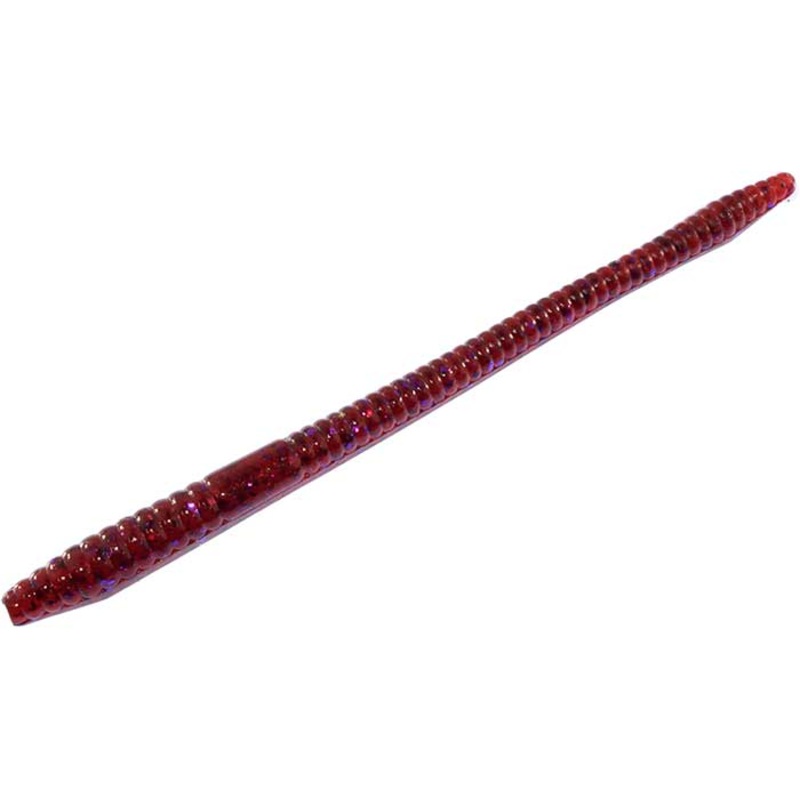 Zoom Finesse Worm 20pk CRANBERRY