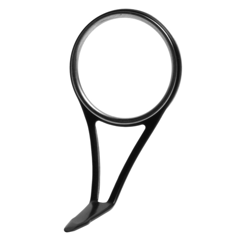 American Tackle SSR Single Foot Spinning Guides  Model VXG Black & Polished 6